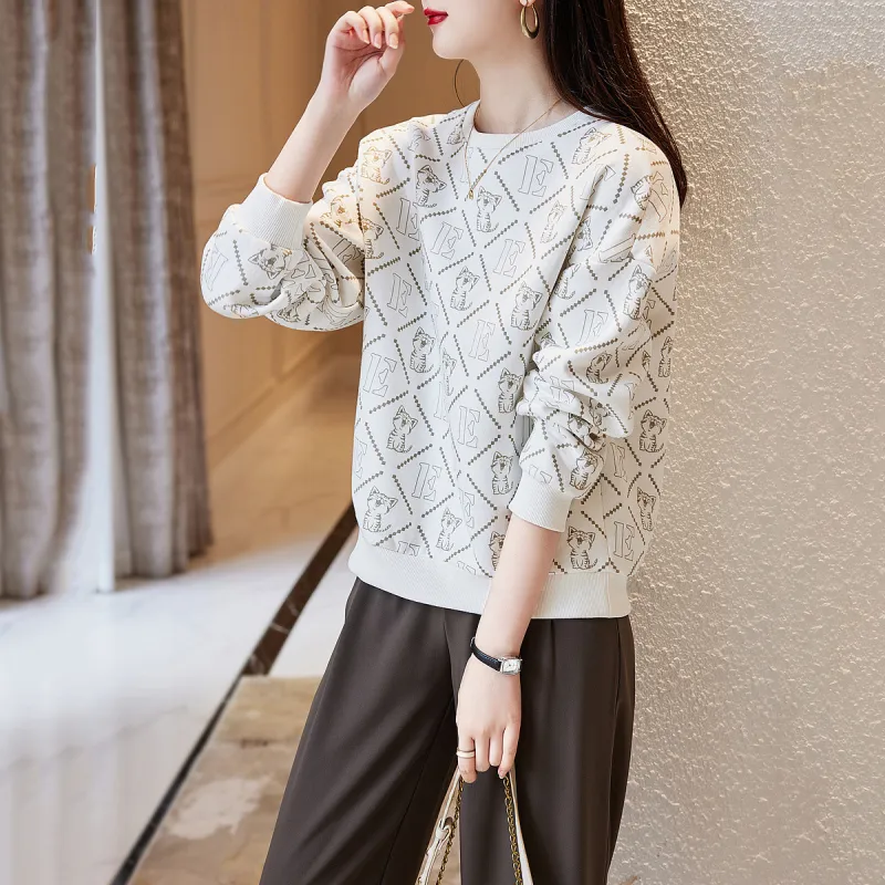【dme】 Sweatshirt Women's Raw White-4