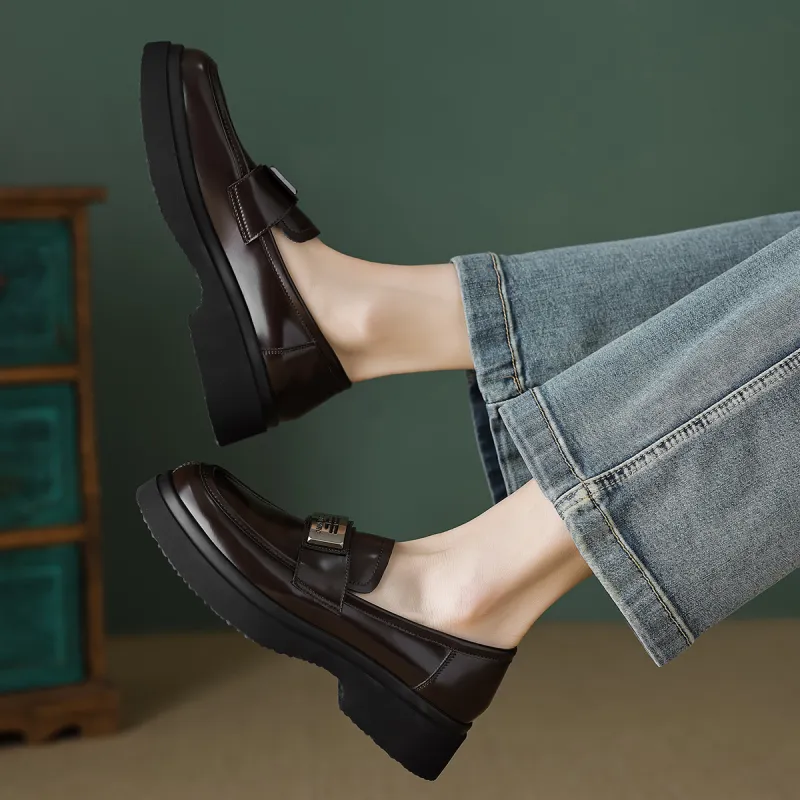 Dme Loafers Women's Dark Brown/Black-1