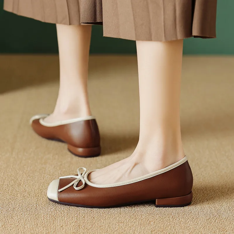 【dme】 Casual Single Shoes 2cm Women's Chocolate-3