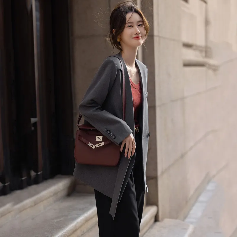 【dme】 Business Suit Women's Dark Gray-2