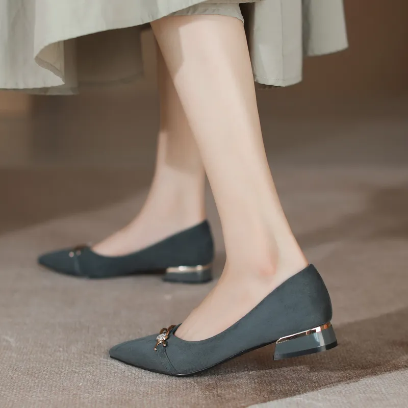 【dme】 Casual Single Shoes 3cm Women's-3