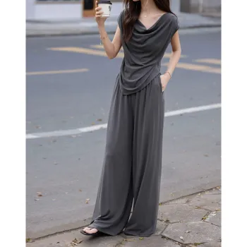 【dme】 Casual Suit Women's Dark Gray