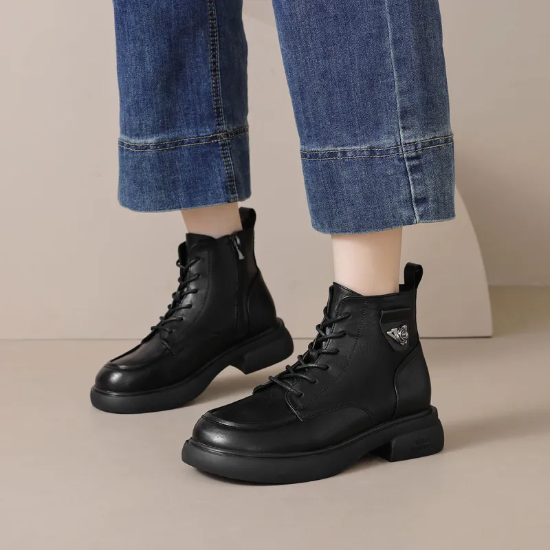 【dme】 Ankle Boots Women's Black-1