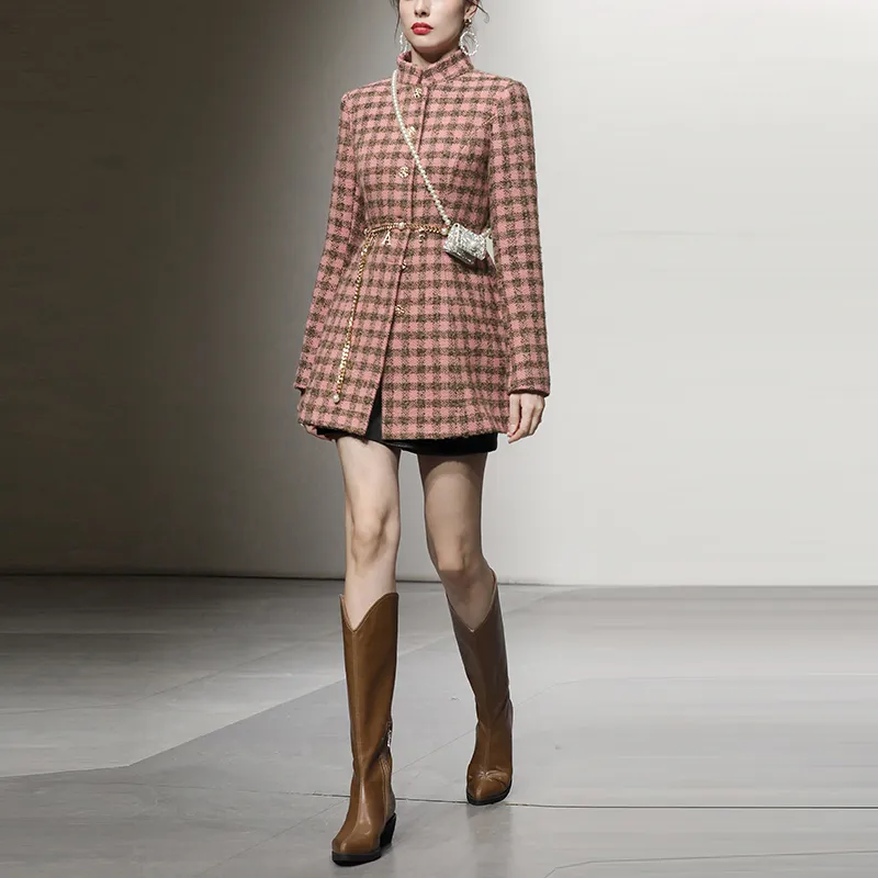 Duffy Fashion Velvet feel Coat Women's Image Color-2