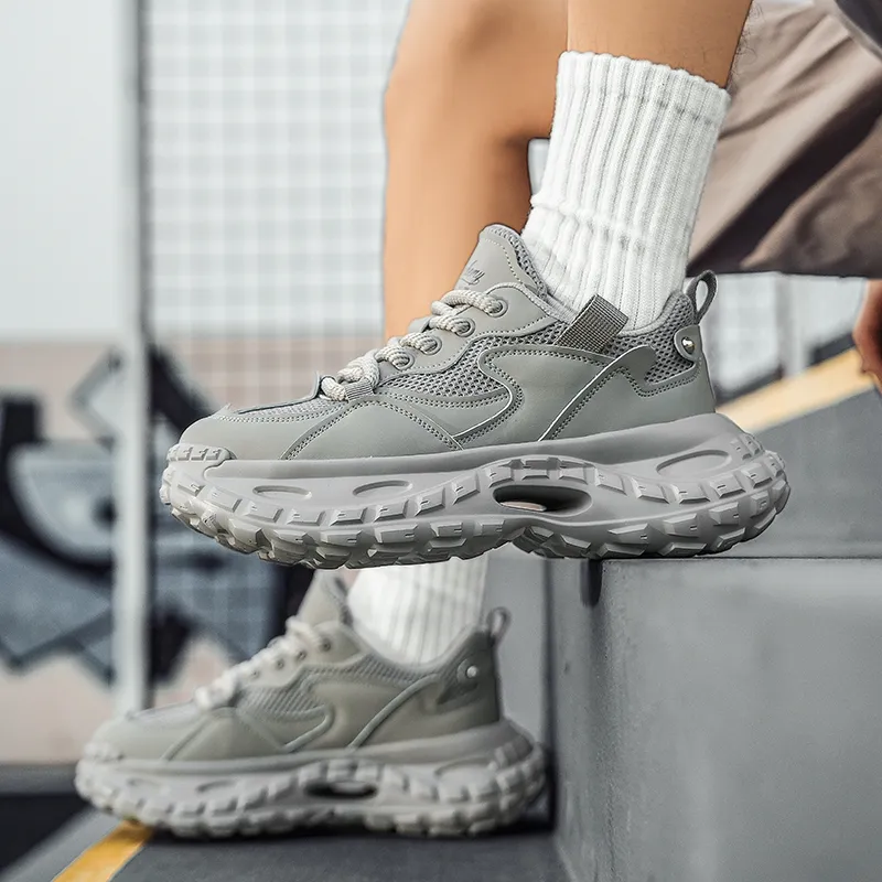 Yamid Cushioned Slip Resistant Breathable Low Top Chunky Sneakers Men's-6