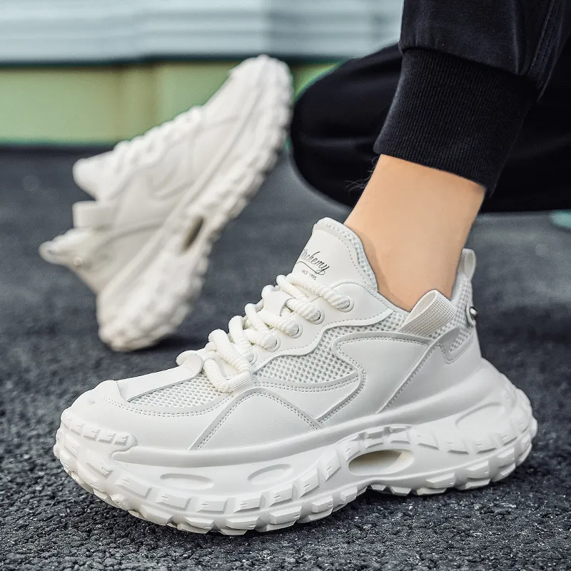 Yamid Cushioned Slip Resistant Breathable Low Top Chunky Sneakers Men's-13