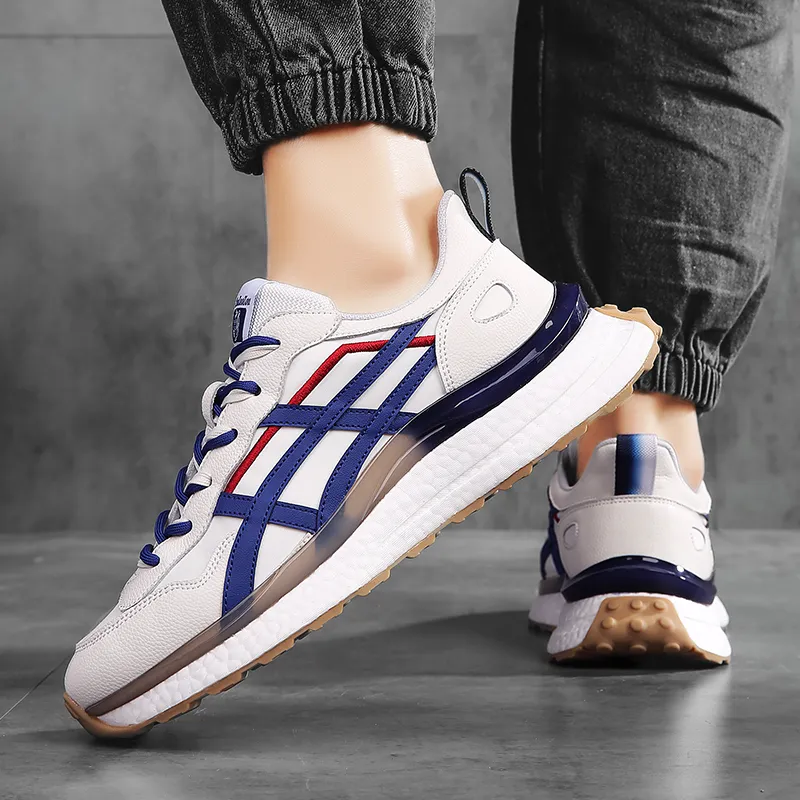 Yamid YAMIDE Cushioning Rebound Wear Resistant Breathable Slip Resistant Low Top Casual Shoes Unisex White Violet-15