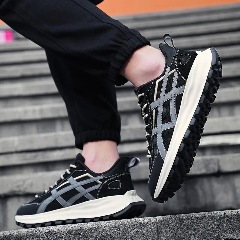 Yamid YAMIDE Cushioning Rebound Wear Resistant Breathable Slip Resistant Low Top Casual Shoes Unisex White Violet-42