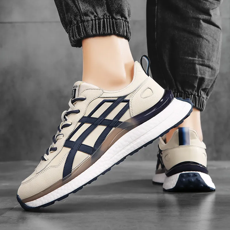 Yamid YAMIDE Cushioning Rebound Wear Resistant Breathable Slip Resistant Low Top Casual Shoes Unisex White Violet-19