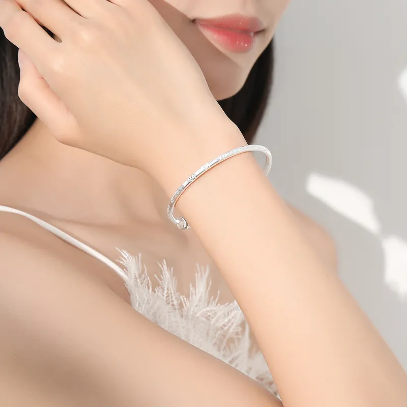 7℃ Sterling Silver Bracelets Unisex-1
