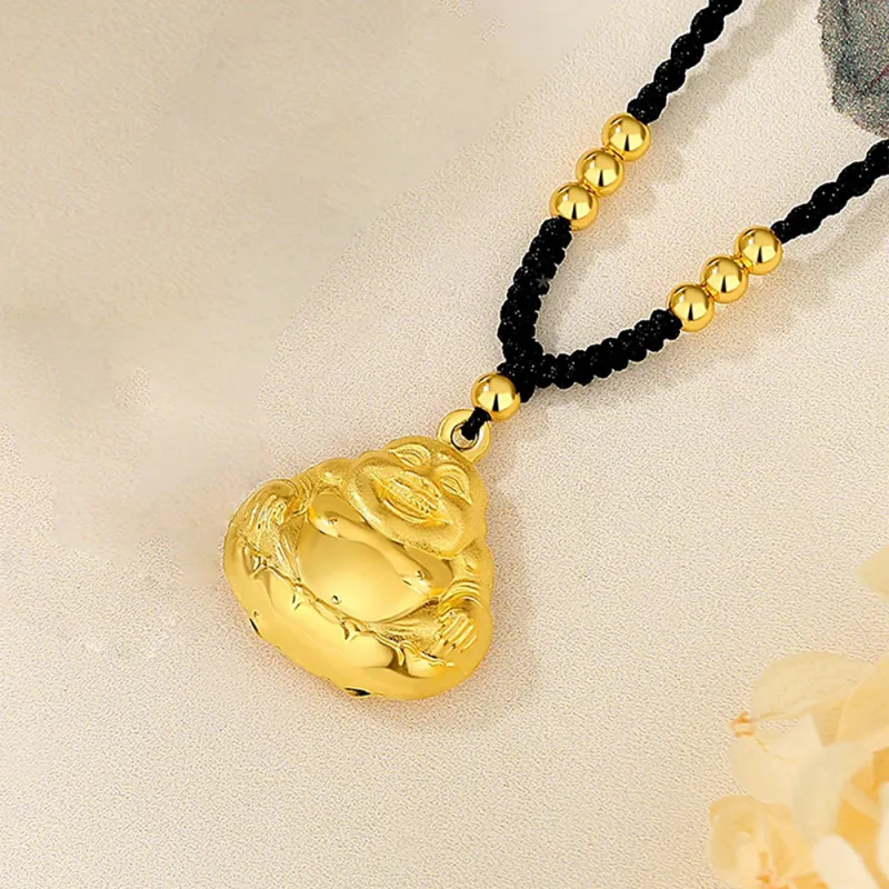 7℃ 999 Fine Silver Sterling Silver Necklaces Unisex-3