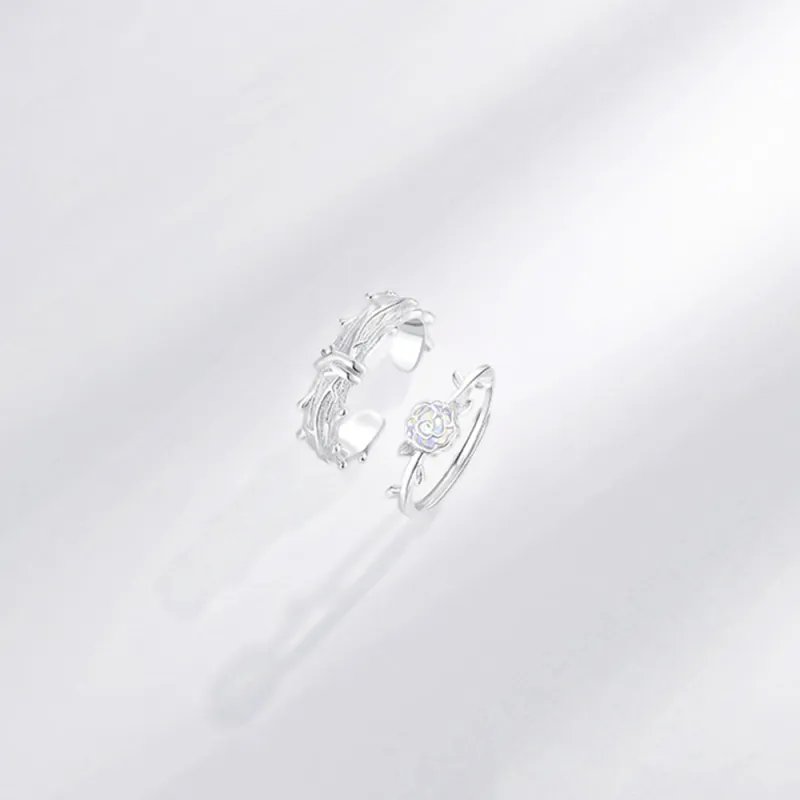 7℃ S925 Sterling Silver Rings Unisex-3