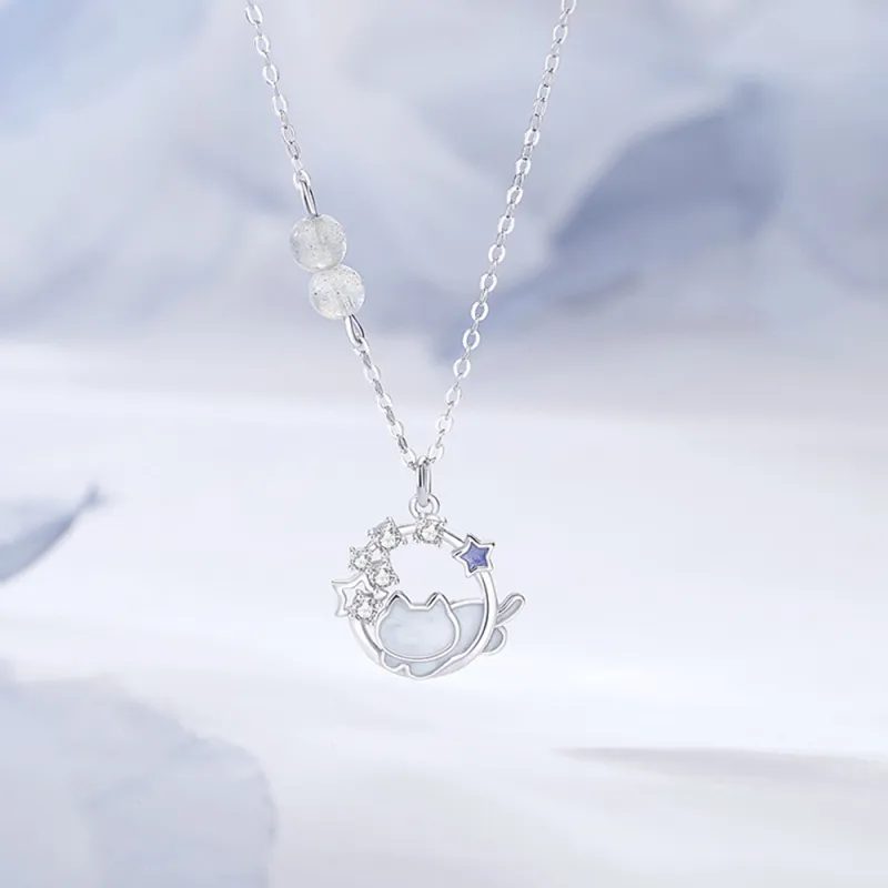 7℃ S925 Silver Necklaces Unisex-3