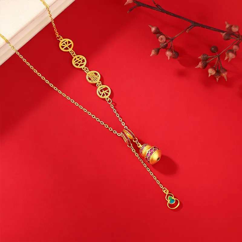 7℃ 999 Fine Silver Sterling Silver Necklaces Unisex-4
