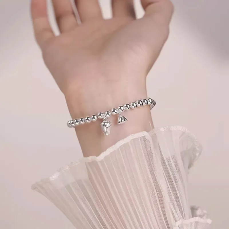 7℃ Sterling Silver 990 Bracelets Unisex-4