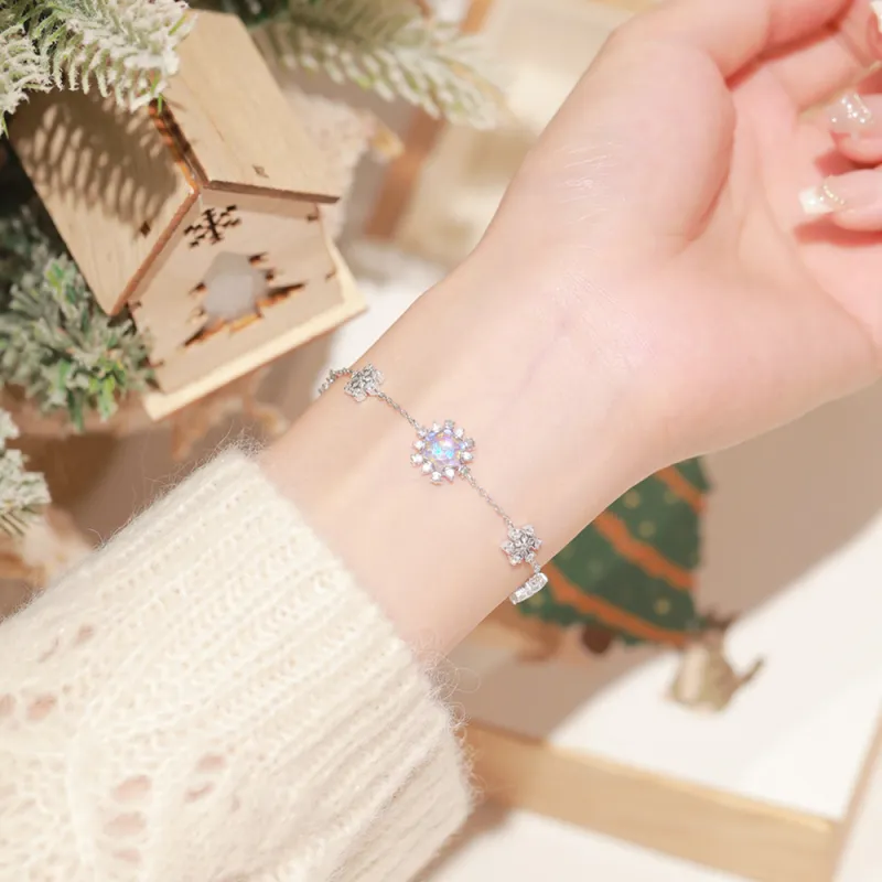 7℃ S925 Silver Bracelets Unisex-5