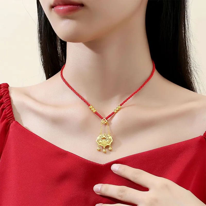 7℃ 999 Fine Silver Necklaces Unisex-3