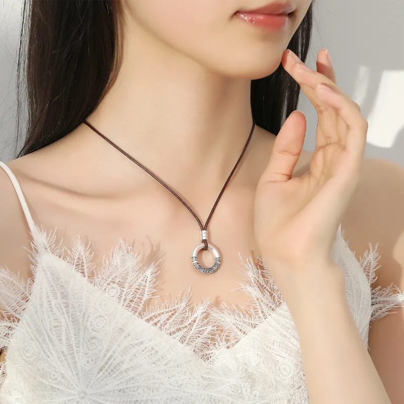 7℃ 999 Fine Silver Necklaces Unisex-2