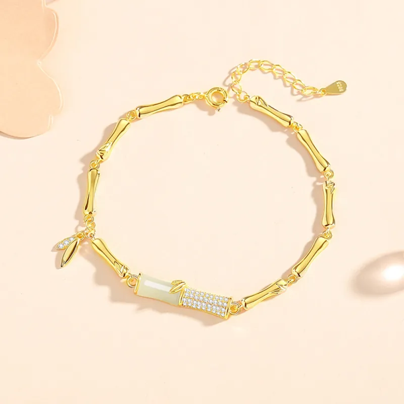 7℃ Hetian Jade Bracelets Pale Greenish-White Jade Unisex-5