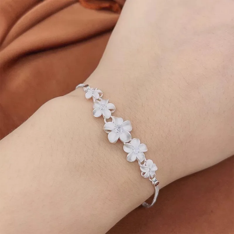 7℃ Sterling Silver 990 Bracelets Unisex-2