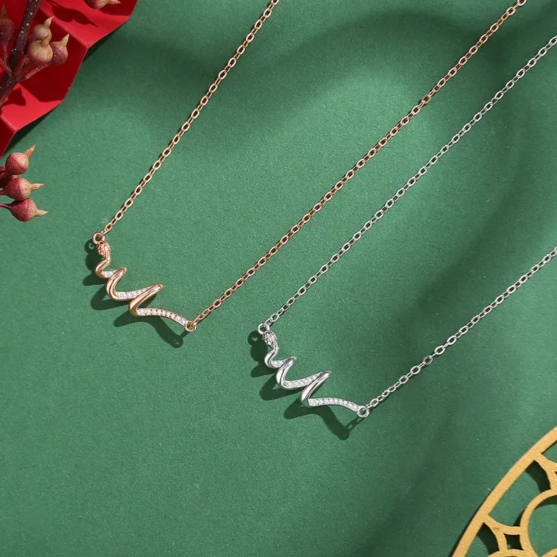 7℃ S925 Silver Necklaces Unisex-3