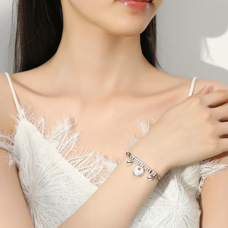 7℃ 999 Fine Silver Bracelets Unisex-1