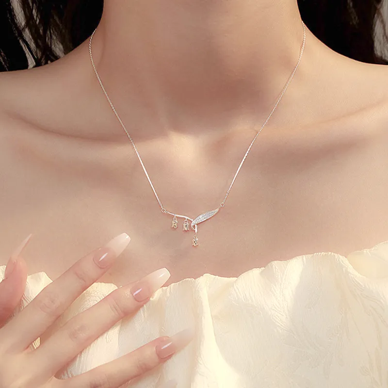 7℃ S925 Silver Necklaces Unisex-1