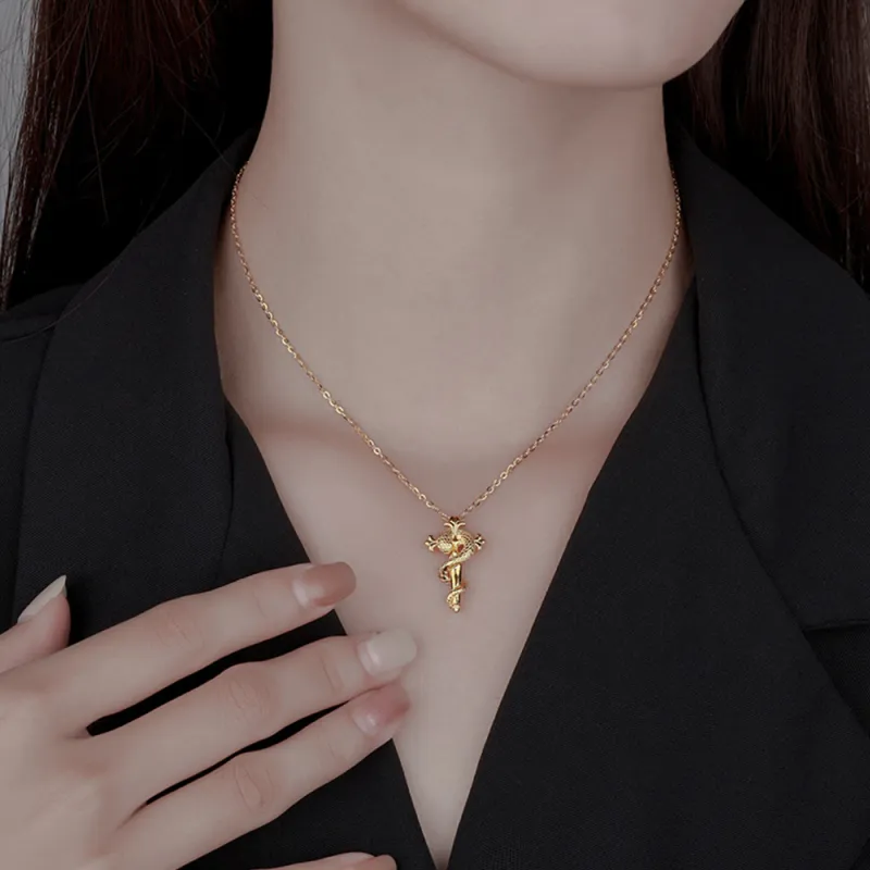 7℃ 999 Fine Silver Necklaces Unisex-5