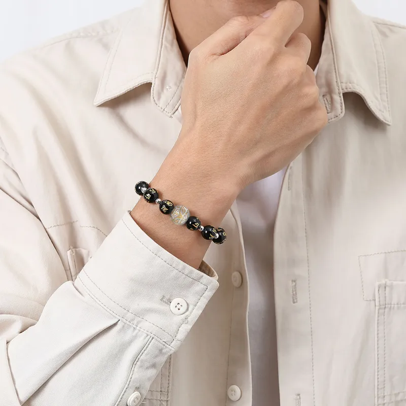 7℃ Synthetic/Artificial Agate Bracelets Unisex-1