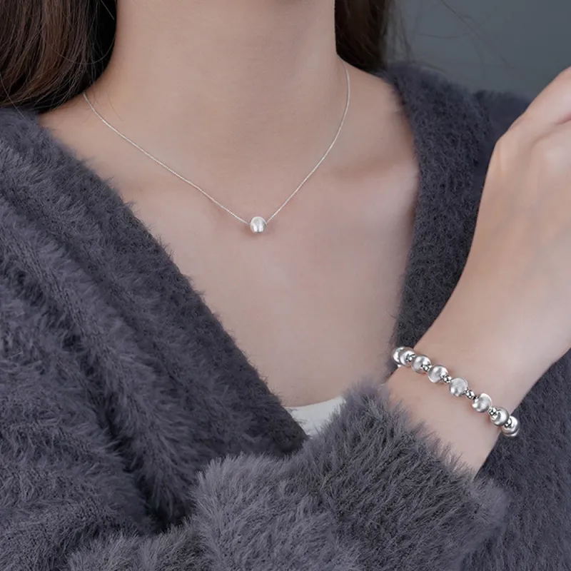 7℃ 999 Fine Silver Pure Silver Bracelets Unisex-2