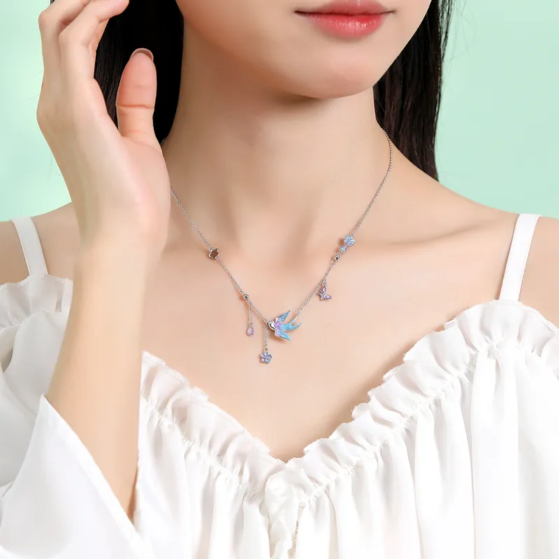 7℃ S925 Silver Necklaces Unisex-1