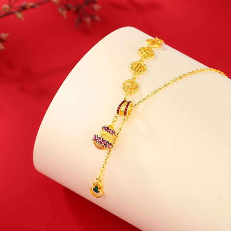 7℃ 999 Fine Silver Sterling Silver Necklaces Unisex-3