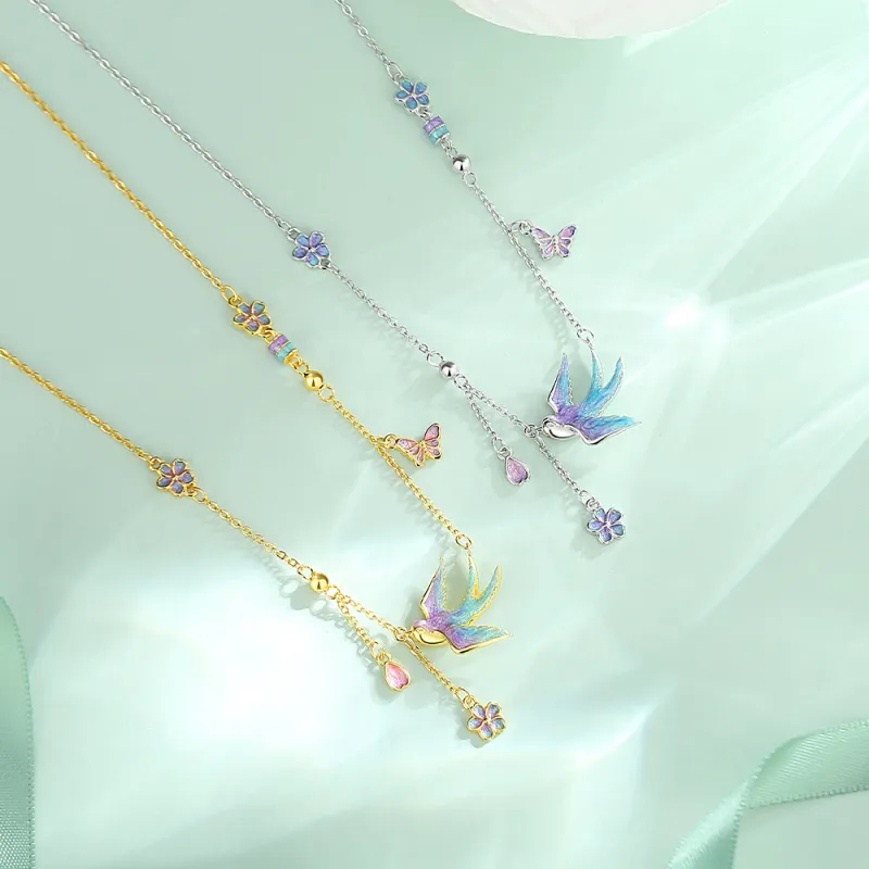 7℃ S925 Silver Necklaces Unisex-3