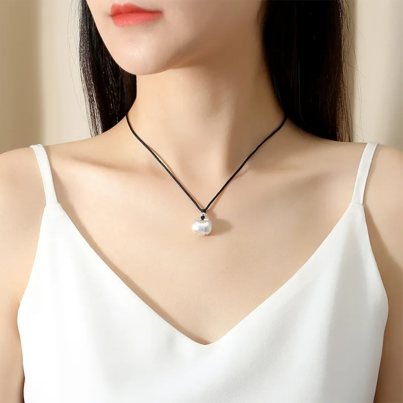 7℃ Sterling Silver Necklaces Unisex-1