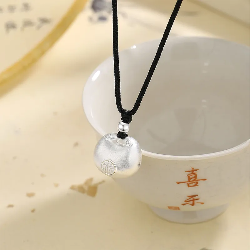 7℃ Sterling Silver Necklaces Unisex-2