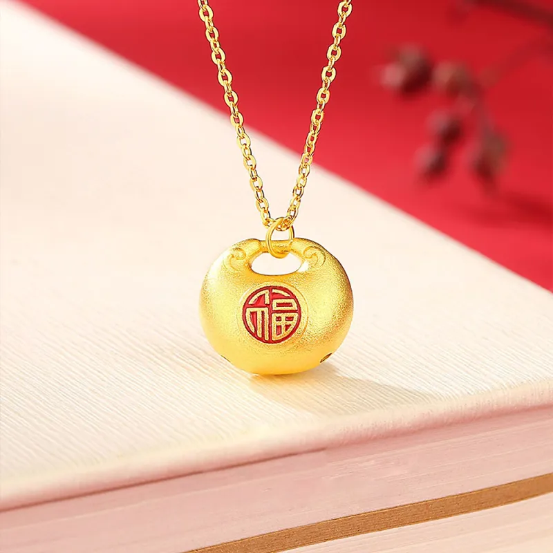 7℃ S999 Fine Silver Sterling Silver Necklaces Unisex-3