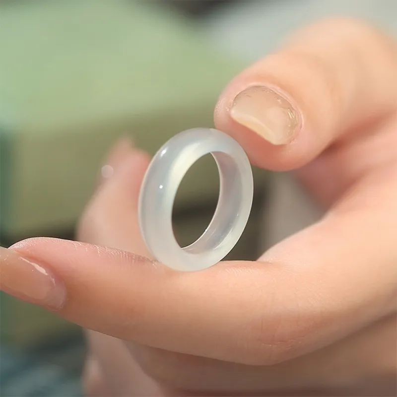 7℃ Jade Rings Unisex-3