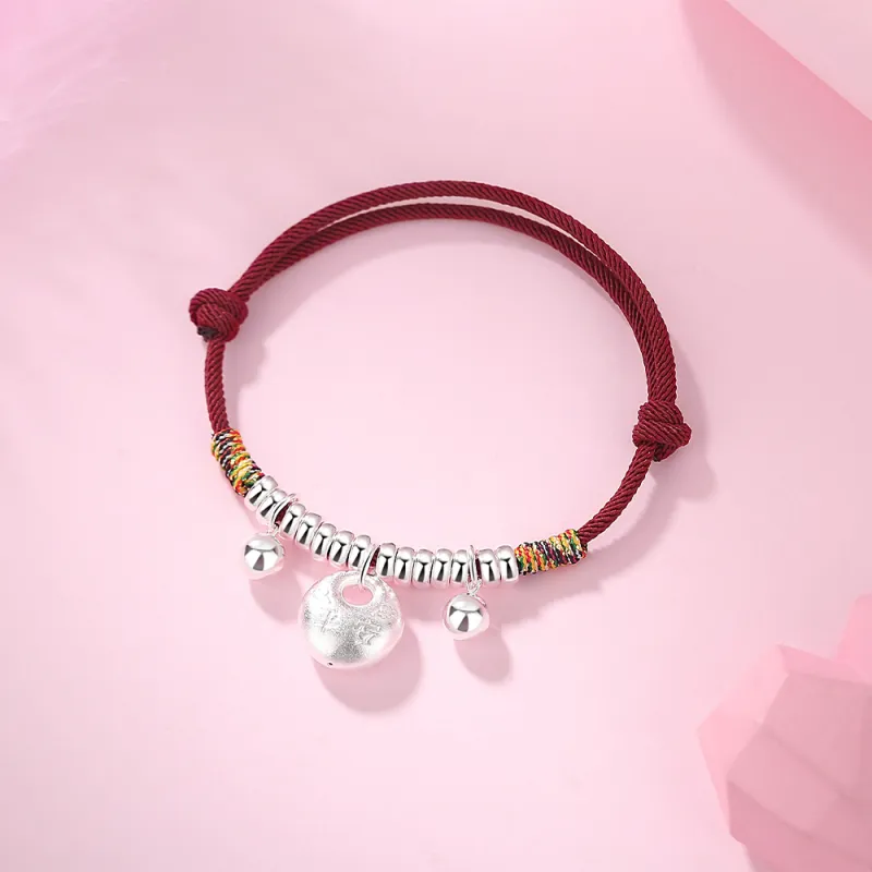 7℃ 999 Fine Silver Bracelets Unisex-6