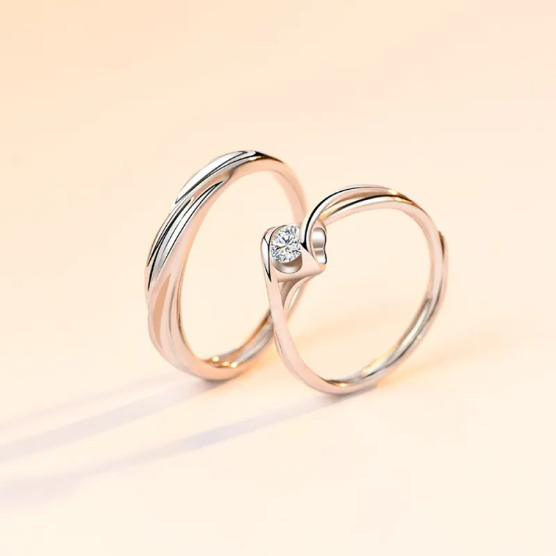 7℃ 999 Fine Silver Rings Unisex-3