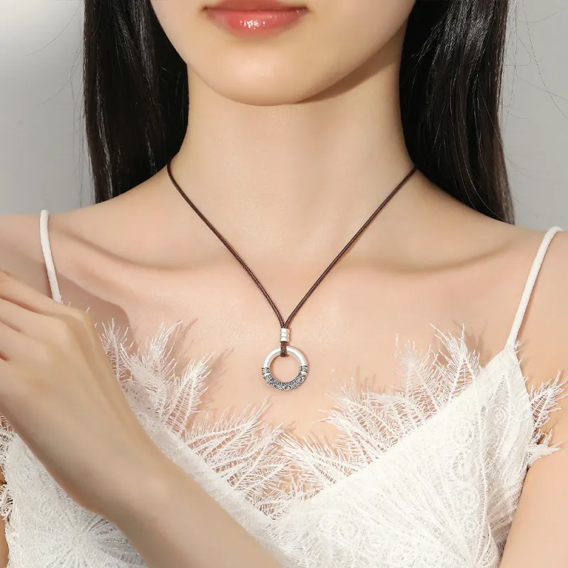 7℃ 999 Fine Silver Necklaces Unisex-1