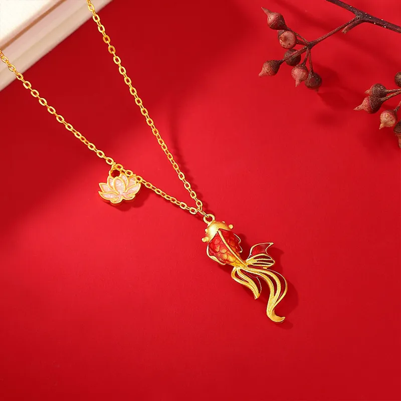 7℃ 999 Fine Silver Sterling Silver Necklaces Women's-5