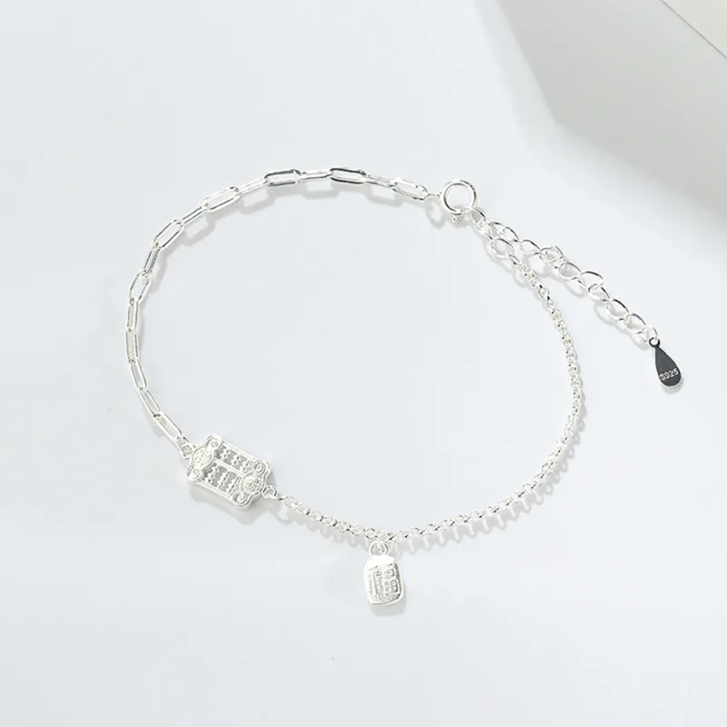 7℃ S925 Silver Bracelets Unisex-3