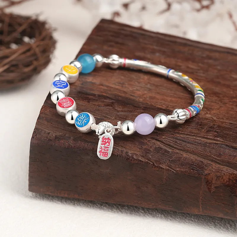 7℃ Sterling Silver Bracelets Unisex-2