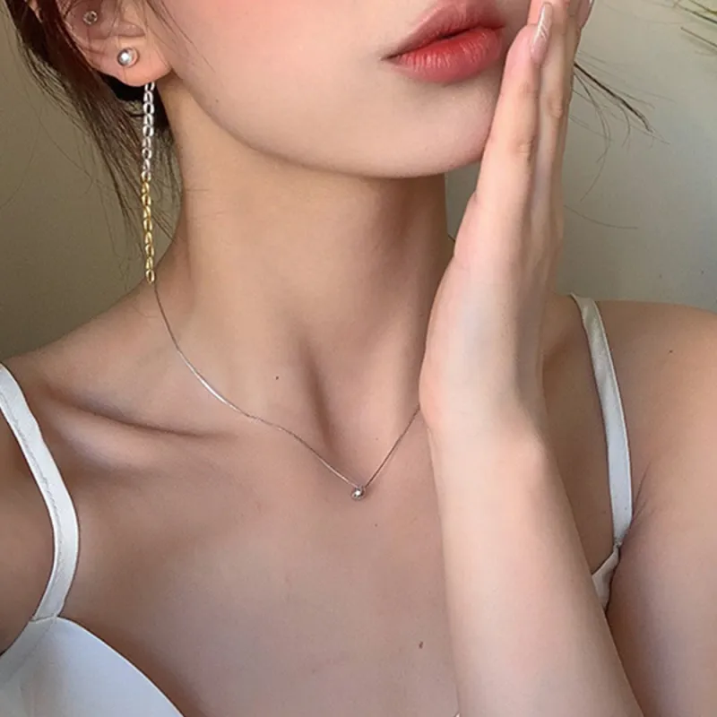 7℃ S925 Sterling Silver Necklaces Unisex-2