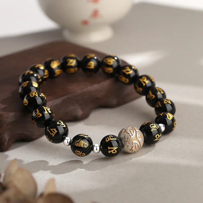 7℃ Synthetic/Artificial Agate Bracelets Unisex-2