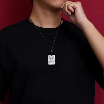 7℃ S999 Sterling Silver Necklaces Unisex