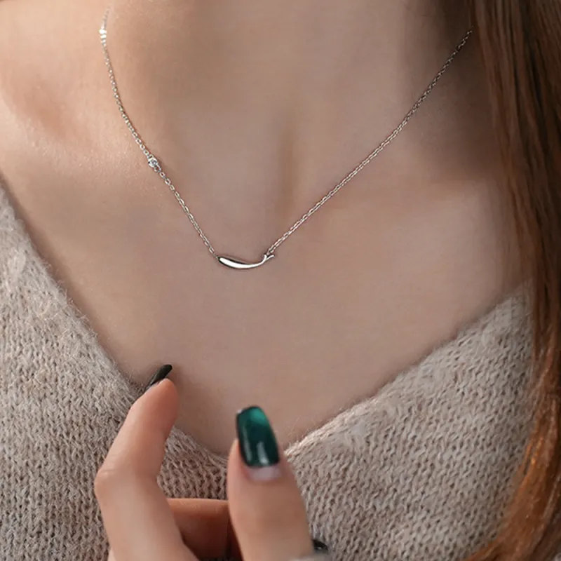 7℃ S 999 Fine Silver Necklaces Unisex-2
