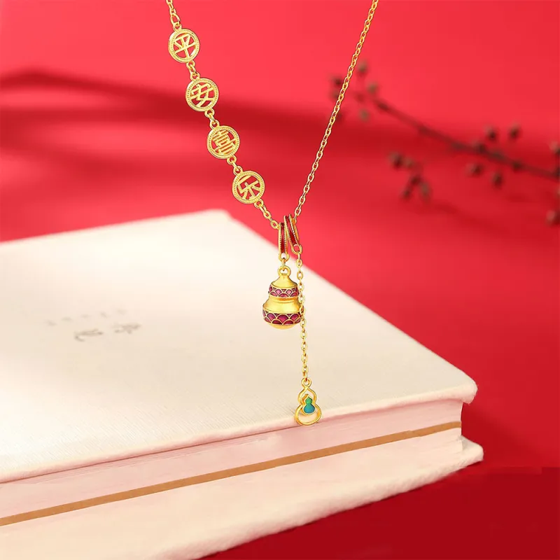 7℃ 999 Fine Silver Sterling Silver Necklaces Unisex-5