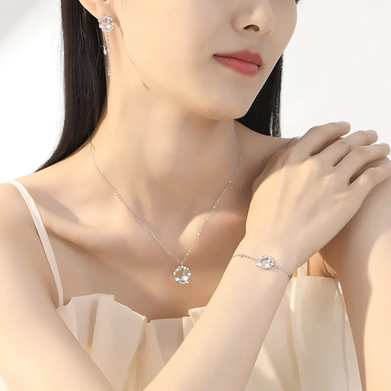 7℃ 999 Fine Silver Necklaces Women's-1