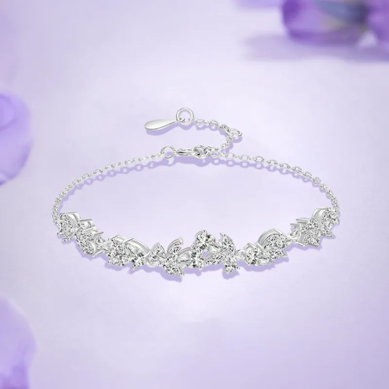 7℃ Sterling Silver Bracelets Unisex-4